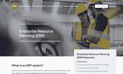 Image result for Infor ERP