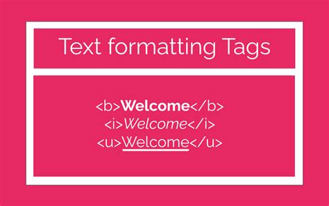 HTML Text Formatting Mark Tag に対する画像結果