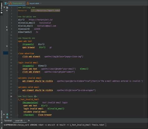 Image result for Robot Test Framework Tutorial
