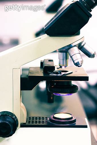 Image result for Side View of a Light Microscope