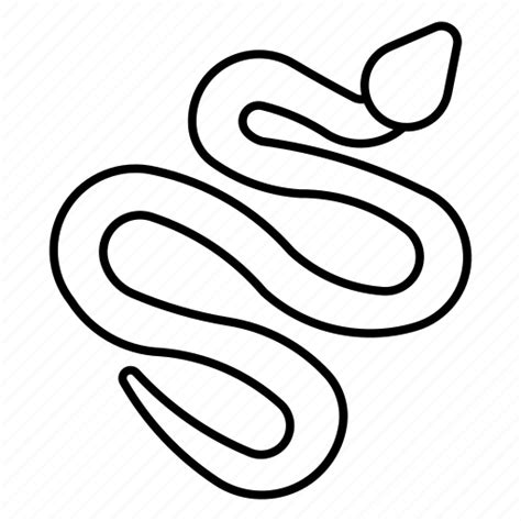 Toradh íomhá ar Python Snake Icon Outline