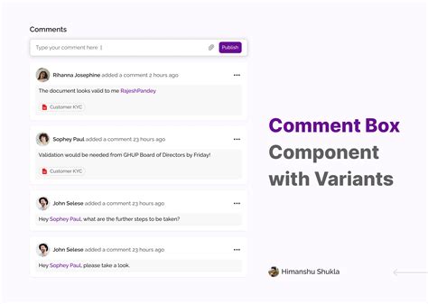 Afbeeldingsresultaten voor UI Card Comment Section