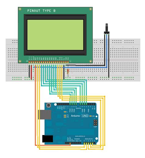 Image result for Arduino GLCD Setup