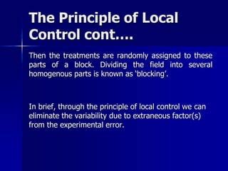 Image result for Local Control vs Systemic Control