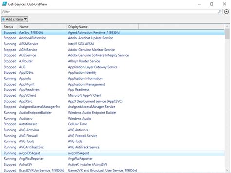 Image result for PowerShell Out-GridView