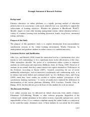 Image result for Example of Statement of the Problem Questions of Profile