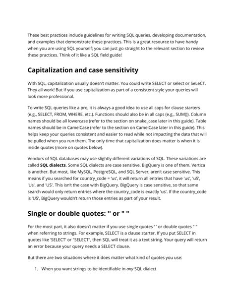 Toradh íomhá ar Clean SQL Codce