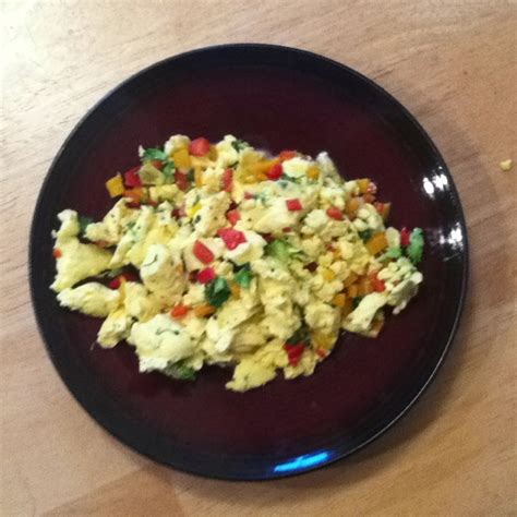 Toradh íomhá ar Scrambled Eggs with Veggies