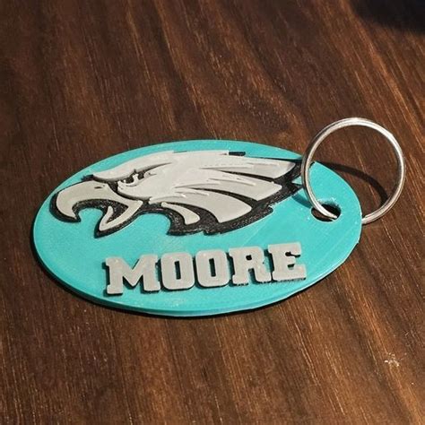Toradh íomhá ar Eagles Keychain