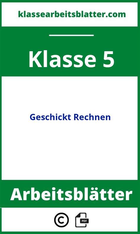 Geschicktes Rechnen 的图像结果