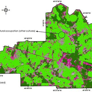 Toradh íomhá ar Remote Sensing Unsupervised Classification