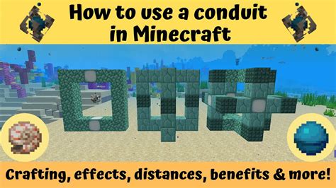 Image result for Best Conduit Tutorial Minecraft