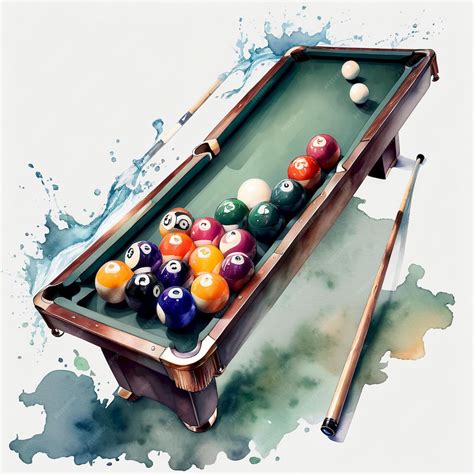 Image result for How to Draw a Pool Table