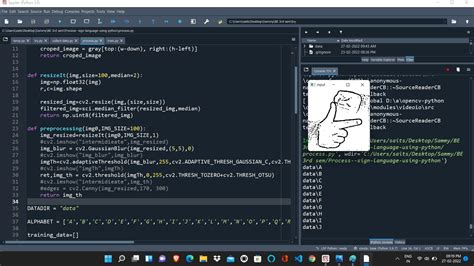 Flow Chart for Sign Language Recognition App Using Python に対する画像結果