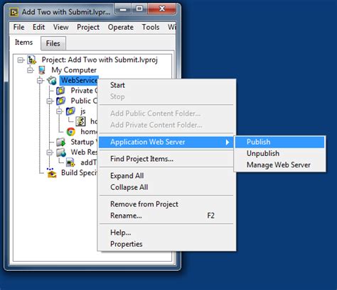 Toradh íomhá ar NI LabVIEW Web Services Chart