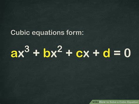 Image result for Cubic Equation Example