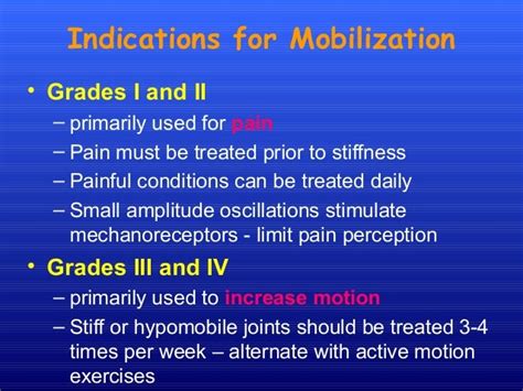 Image result for Grade 1 Joint Mobilization