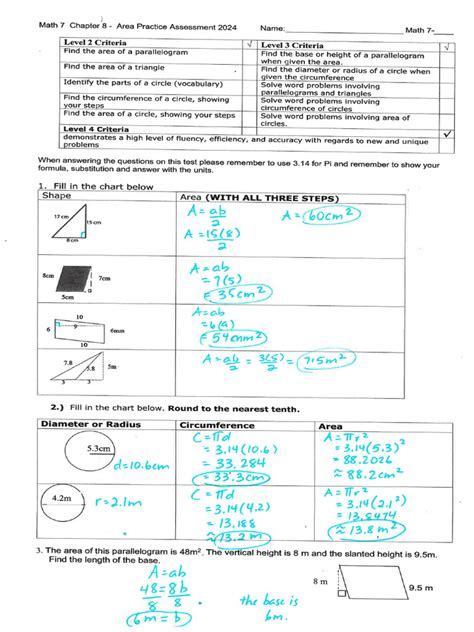 Image result for Practice Test Answer Key