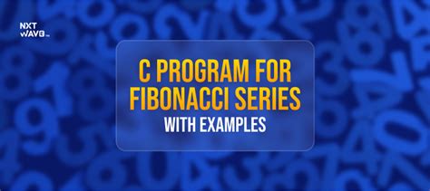 C Program for Fibonacci Series に対する画像結果