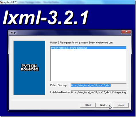 Image result for Install Lxml Windows