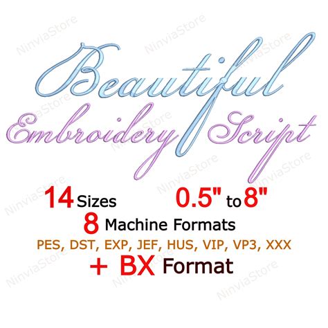Image result for Upright Script Font Machine Embroidery