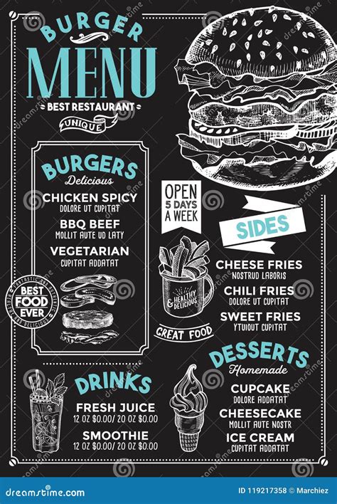 Burger Restaurant Menu-এর ছবি ফলাফল