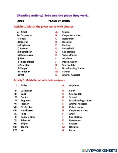 Image result for JobType Examples