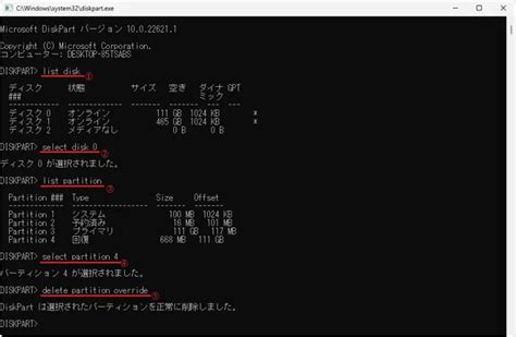 Diskpart Examples に対する画像結果