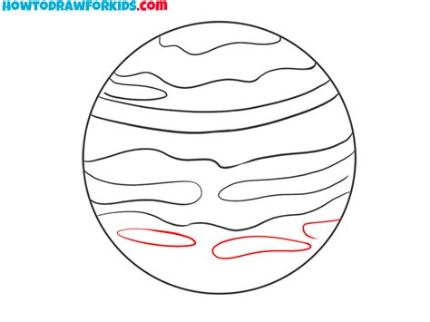 Image result for How to Draw Jupiter Planet Step by Step