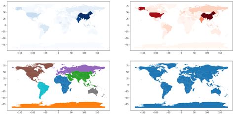 Python GeoPlot 3D Earth に対する画像結果