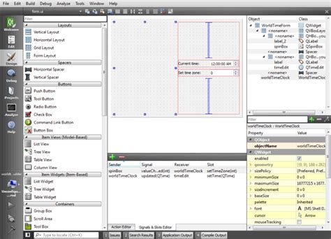 Toradh íomhá ar Fancy Qt GUI