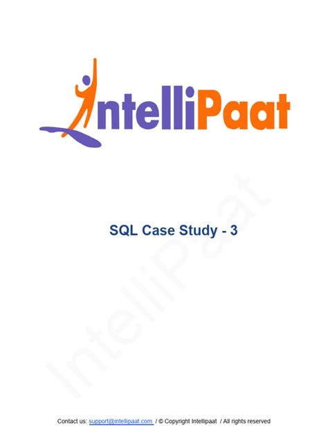 Afbeeldingsresultaten voor SQL Case Study PDF