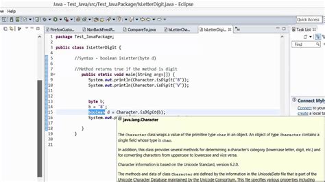 Toradh íomhá ar Finding a Character in Java