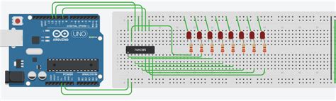 Image result for 74HC595 Arduino
