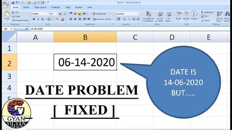 Toradh íomhá ar Fix Excel Date Formatting Problem