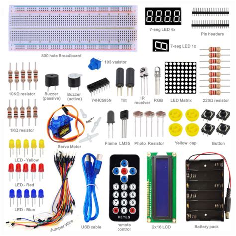 Arduino Official Starters Kit に対する画像結果