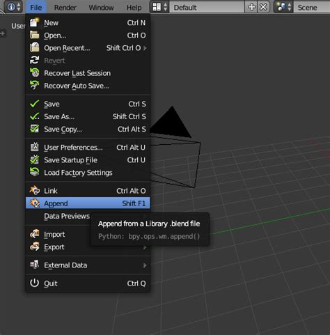blender how to append an entire blend file కోసం చిత్ర ఫలితం