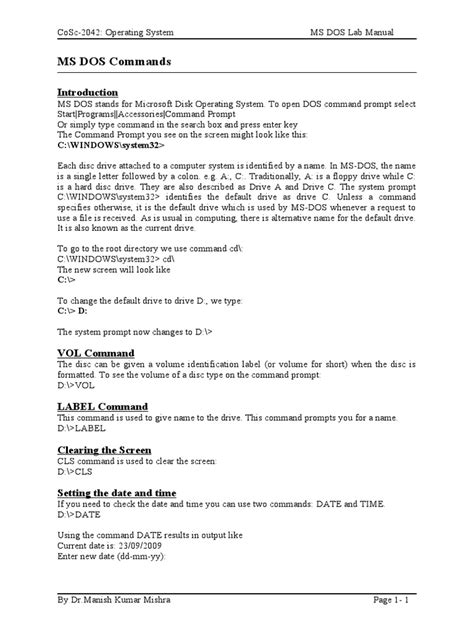 Image result for Windows DOS Command