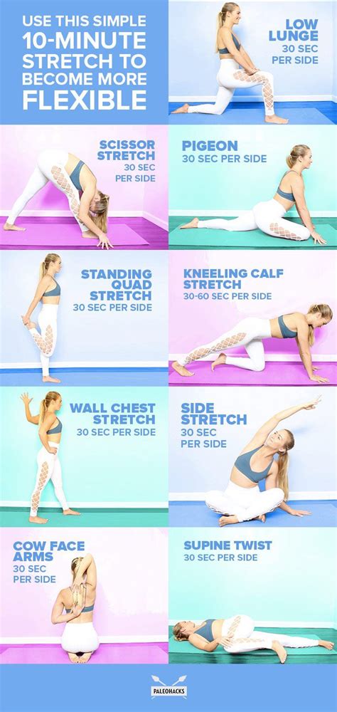 Exercises flexibility – Artofit