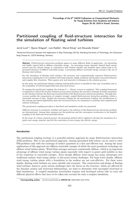 Image result for Partitioned Fluid Structure Interaction