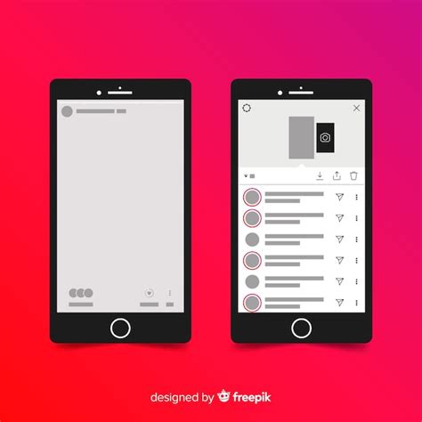 Image result for iPhone/Mobile Frame Vector Instagram