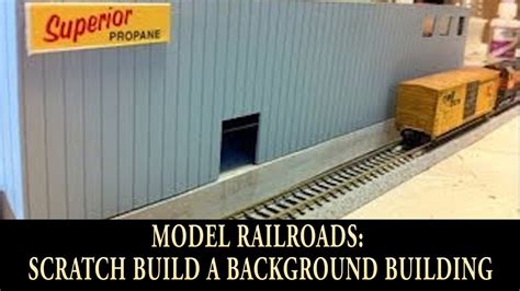 Image result for Scratch Building Model Railroad Structures