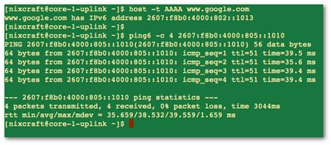 Ping IPv6 Address に対する画像結果