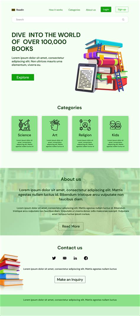 Virtual Library Page Design に対する画像結果