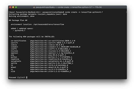 Anaconda Python Command Line に対する画像結果