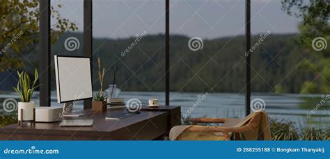 Image result for Workspace with Lake View