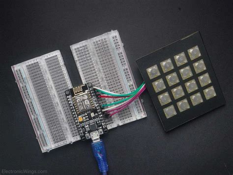 Toradh íomhá ar Keypad Matrix Interfacing