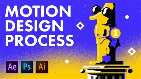 Motion Design Process in After Effects Illustrator & Photoshop ...
