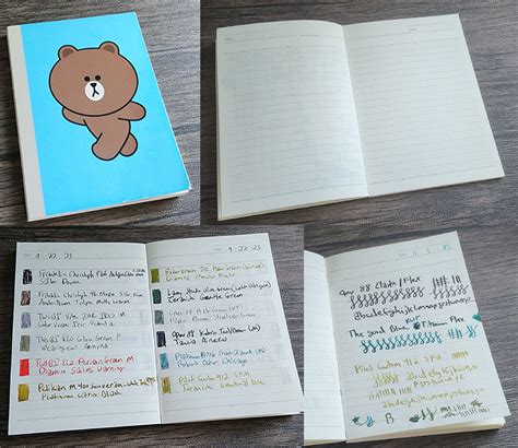 Toradh íomhá ar Ink Testing Notebook