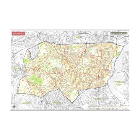 Toradh íomhá ar Haringey Postcode Map